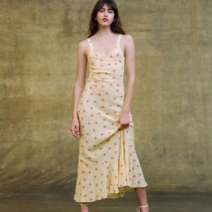 réalisation par allegra dress in yellow